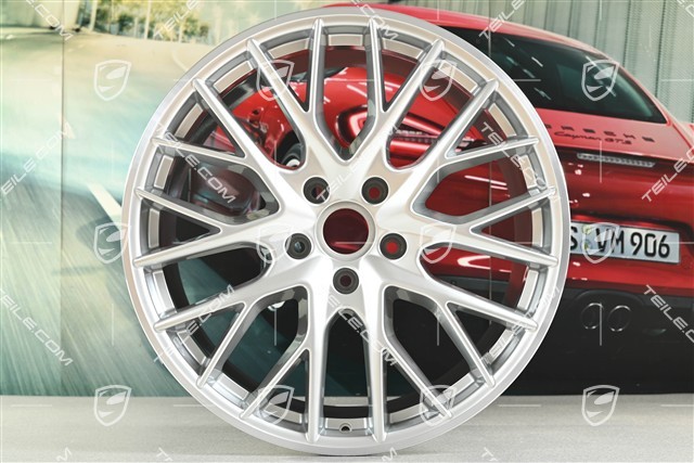 21" Felga Panamera Sport Design, 11,5J x 21 ET69, brilliant chrome