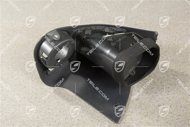 Dashboard side vent / defroster trim / cover, Metropole blue, L