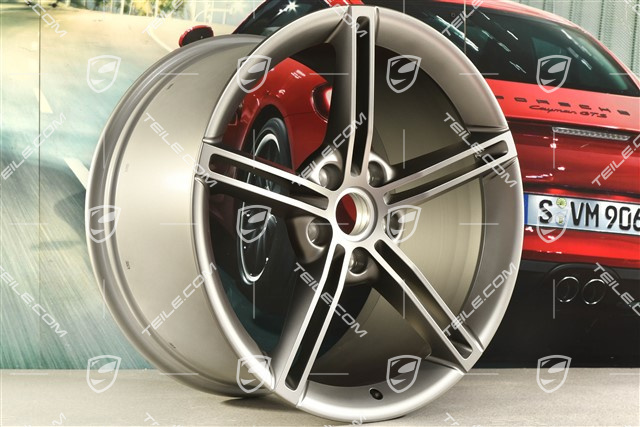 21" Felga Mission E Design, 11,5J x 21 ET66, Platinum satynowy półmat
