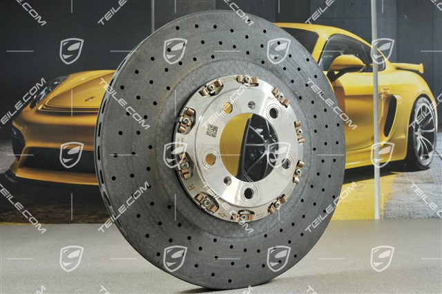 PCCB Brake disc, Panamera 4 GTS / Turbo / Turbo S MK1, R