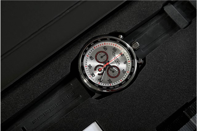 Porsche Design Chronograf męski Race, logo Weissach RS
