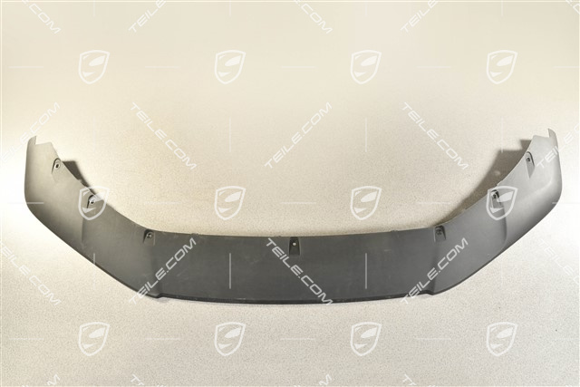 Front spoiler, matt black