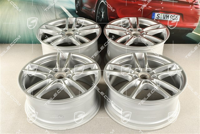 20" komplet felg Cayenne Sport COUPE Design, 10,5J x 20 ET55 + 9J x 20 ET50