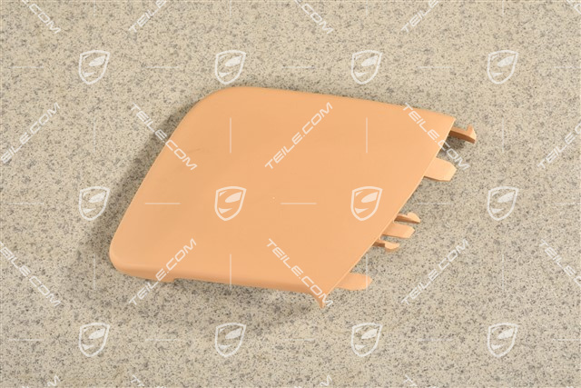 Front seat cover trim, Luxor Beige, R