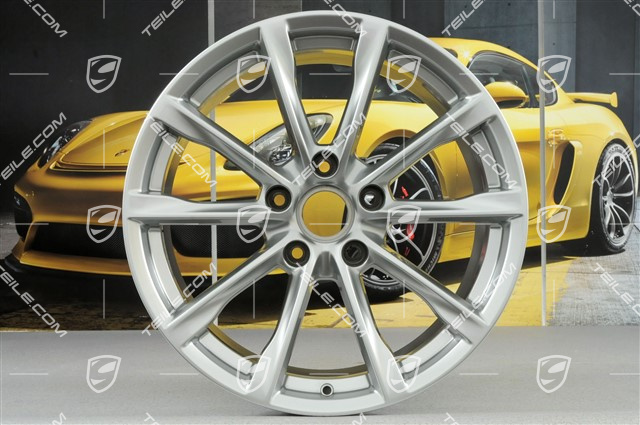 19" komplet felg Boxster S, 8J x 19 ET57 + 10J x 19 ET45
