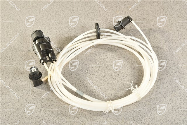 Headlight leveling system, manual