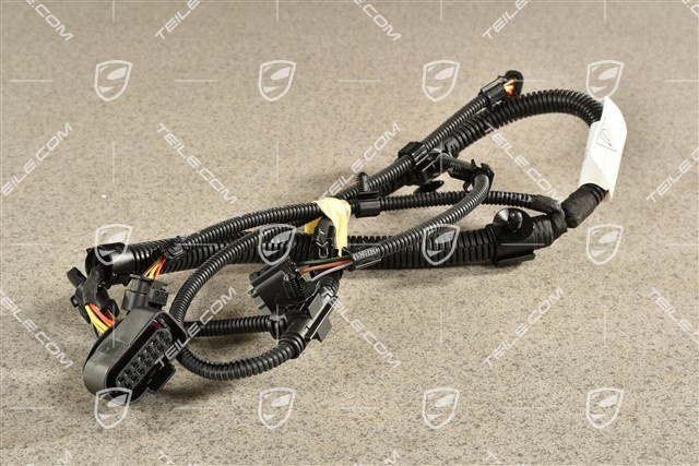 4 GTS / Turbo, Stossfänger vorne, Kabelstrang, PDC / Parkassistent / Einparkhilfe / Real Top View