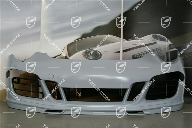 Aero Kit Cup Bugverkleidung (Stoßstange + Frontspoiler + Gitter), mit Löcher für Scheinwerfer Waschanlage / ohne ParkAssistent (PDC)