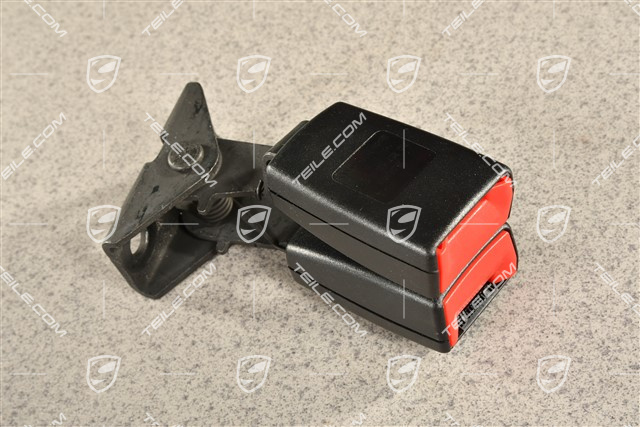 Seat belt buckle, double, rear