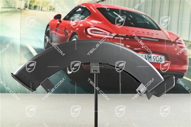 Hinge trim cover, rear lid, R