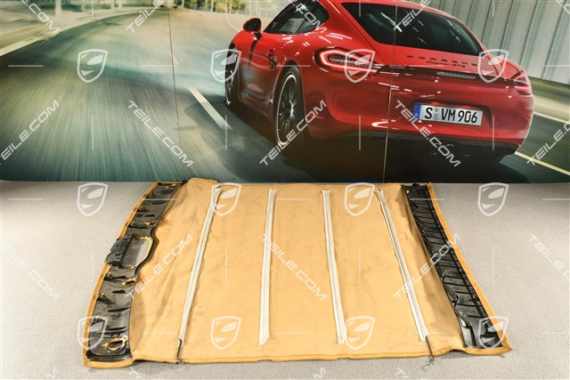 Tapicerka dachu, coupé bez szyberdachu, Alcantara, savannah beige