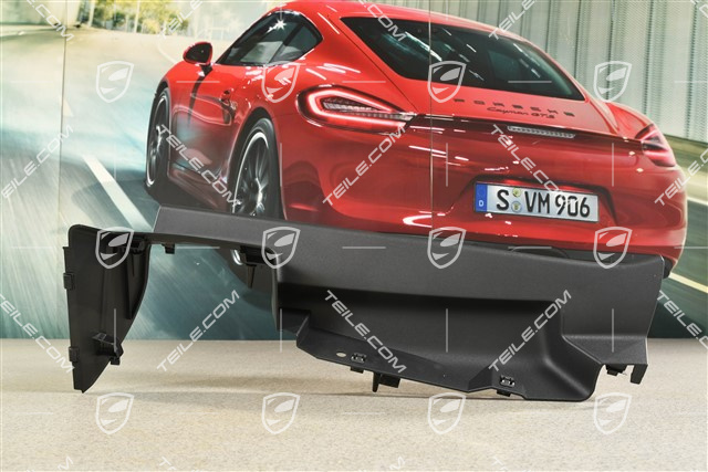 Kofferraum Verkleidung seitlich, schwarz, R