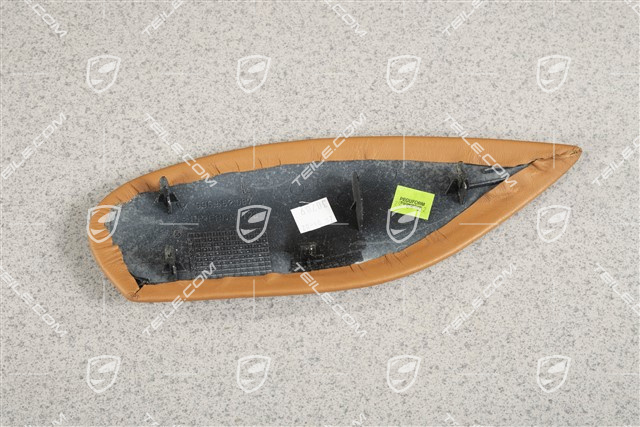 Mittelkonsole, Blende, Leder, seitlich, Braun/Natur, L