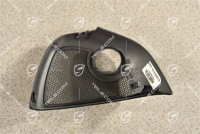 Cover for Hardtop lock, Space Grey, L