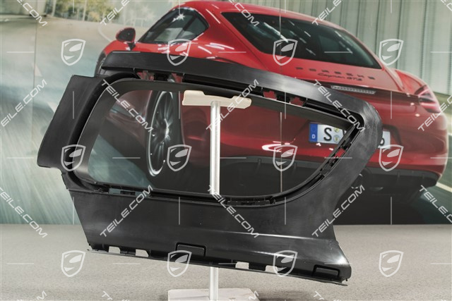 GT2RS, Halterahmen, Stoßstange Hinten, Schwarzmatt, R