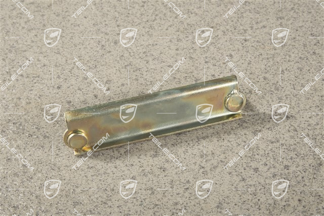 Front spoiler plate with screw bolt