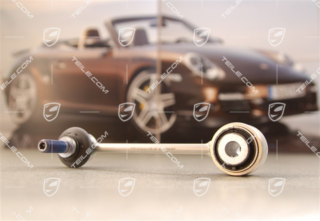 Stabiliser link, serial suspension, electronic suspension PASM