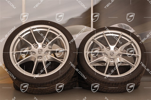 20" Carrera S (III) Sommerräder Satz, 8,5J x 20 ET51 + 11J x 20 ET70, Reifen 245/35 ZR20 + 295/30 ZR20
