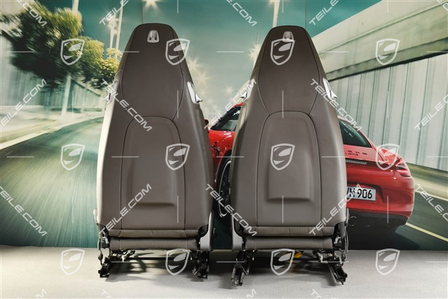 Sitze, el. einstellbar, Leder, achatgrau, Satz, L+R