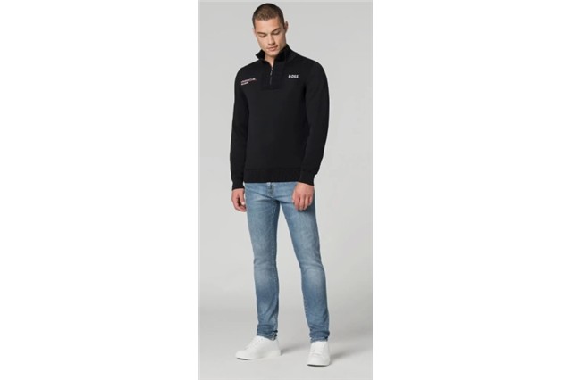 Knitted pullover Motorsport, Size S, Black
