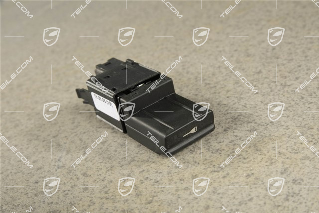 Central locking switch, Black matte