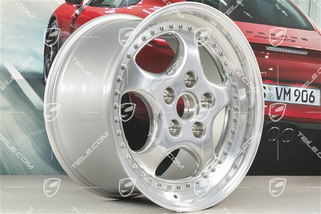 18" Felga, Turbo 3.6, 10J x 18 ET61, Speedline, polerowana