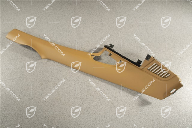 Tapicerka słupka C, Skóropodobna, Savannah beige, Coupe, L