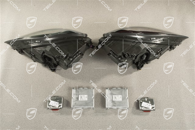 LED-Matrix Scheinwerfer PDLS Plus, Satz inkl. Steuergeräte, schwarz, L+R