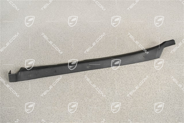 Fond-Schluesselleiste Seitenwandverkleidungsleiste, Kunstleder, Schwarz, Coupe, R