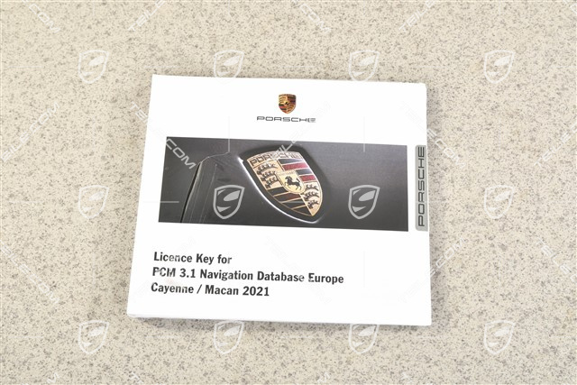 Licence key for PCM 3.1 Navigation database Europe