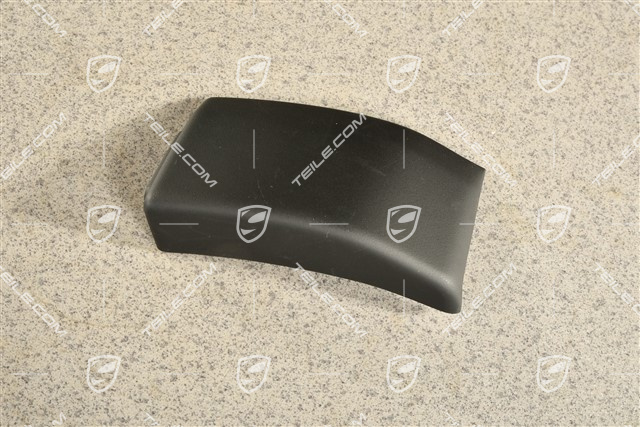 Wide Wheel Arch cover, rear, lower part, Black, L