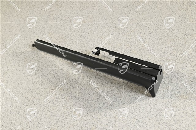 Abdeckschiene für Vordersitz, Hinten, Schwarz, L
