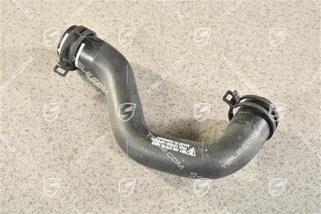 Hose - coolant filler neck with cap