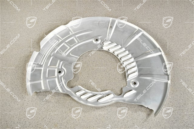 Front axle disc brake protective plate, PCCB, L