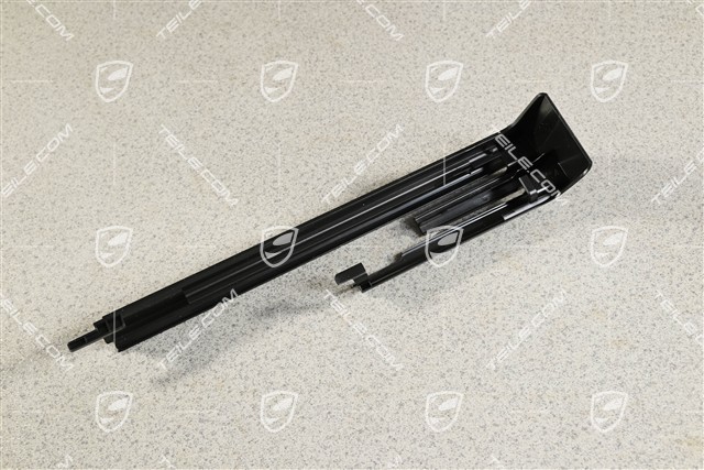 Abdeckschiene für Vordersitz, Hinten, Schwarz, L