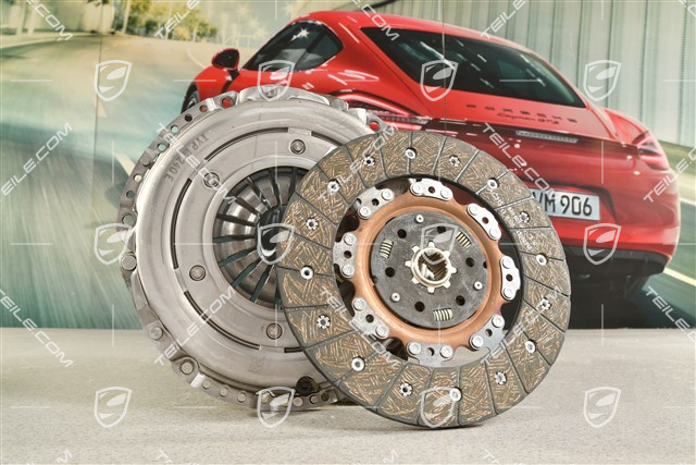Clutch repair kit, clutch disc + pressure plate GTS 4,0 / GT4