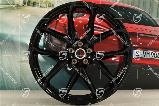 21" Felga "GT Design" 10J x 21 ET19, czarny wysoki połysk