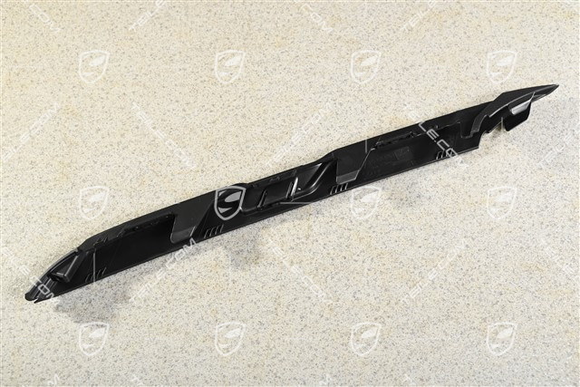 Trim for front bumper retaining frame, Black matte, R