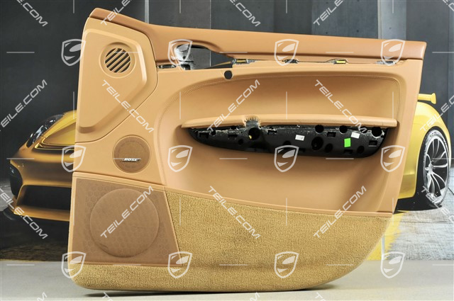Tuerverkleidung, Leder beschädigt, havanna/sand beige, R Tuerverkleidung, Leder beschädigt, havanna/sand beige, R