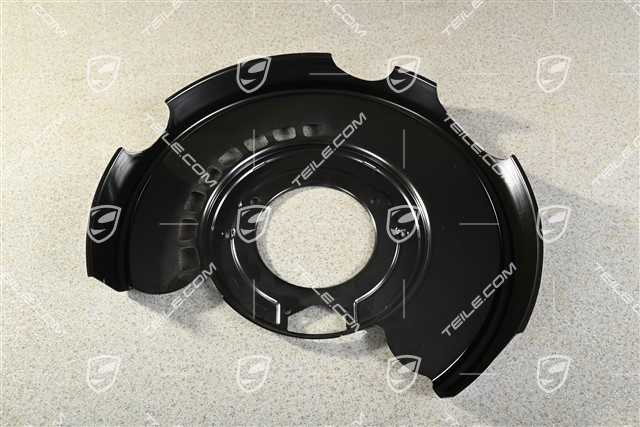 Rear axle disc brake protective plate, Turbo, R