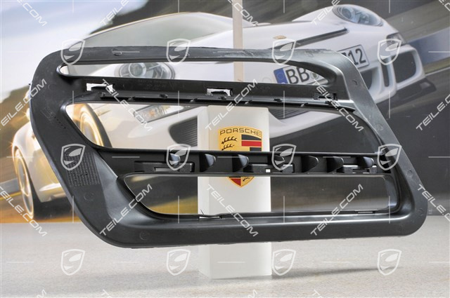 Rahmen Luftauslass, schwarz, L Rahmen Luftauslass, schwarz, L