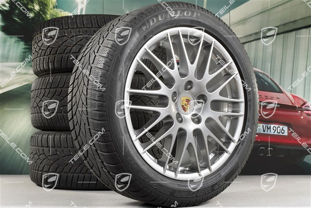 20" RS Spyder Winterräder Satz, Felgen 9J x 20 ET 57 + Dunlop SP Winter Sport 3D Reifen 275/45 R20, mit RDK-Sensoren