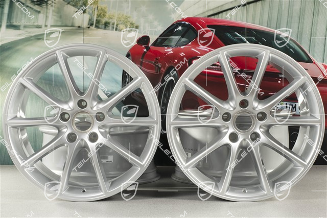 20" komplet felg Cayenne COUPE Design, 10,5J x 20 ET55 + 9J x 20 ET50