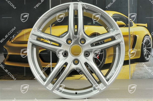 20" Felge Panamera Turbo, 10,5J x 20 ET71, für Winterbetrieb, brilliantchrom