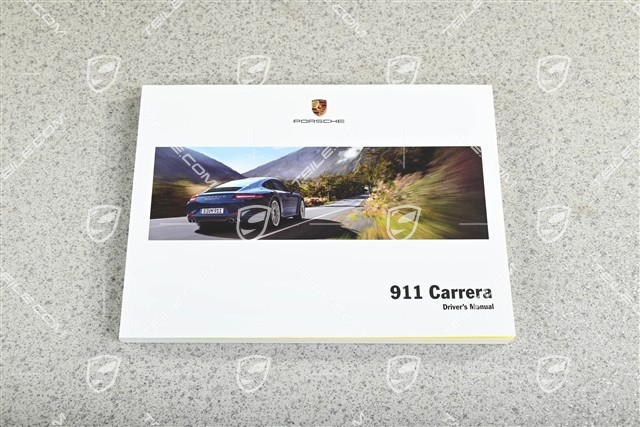 Porsche 911 997.2 Driver's Manual - Handbuch/Bedienungsanleitung, Englisch