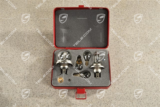 Spare bulbs and fuses kit, Box / 12V