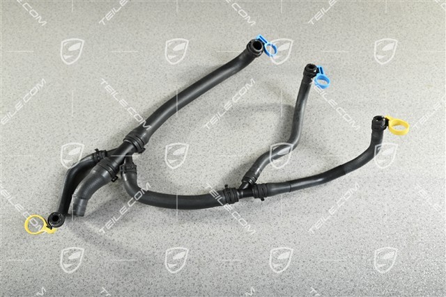 Turbo / Turbo S, Cooling system Water hose / line, heat exchanger
