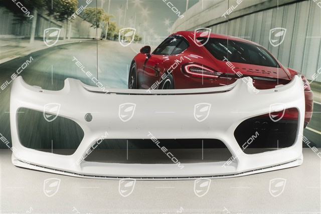 Front bumper, GT4, with headlamp washer