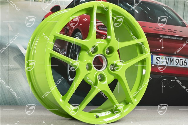 19" felga Carrera S II, 8J x 19 ET57, Lizard green