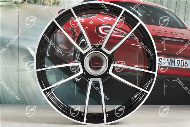 20+21" Felgensatz Turbo Sport 4, Felgen: vorne 9J x 20 ET41 + hinten 11,5J x 21 ET67